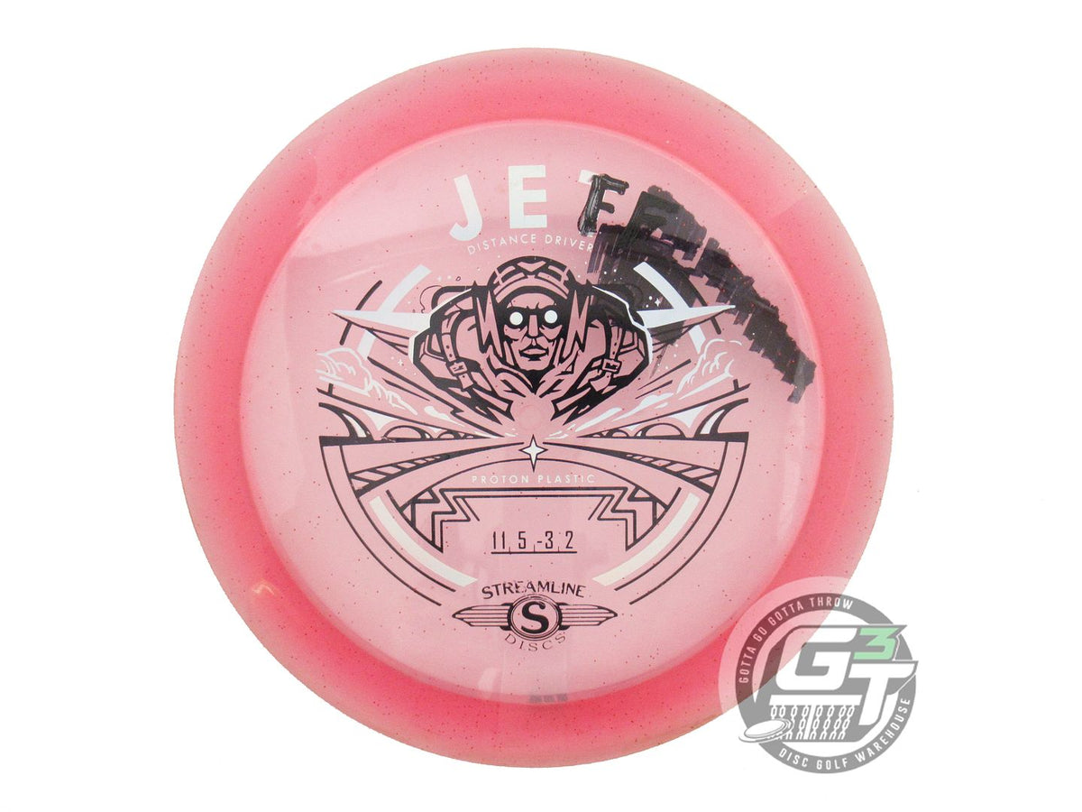 USED Streamline Discs Proton Jet 177g Pink Distance Driver Golf Disc ...