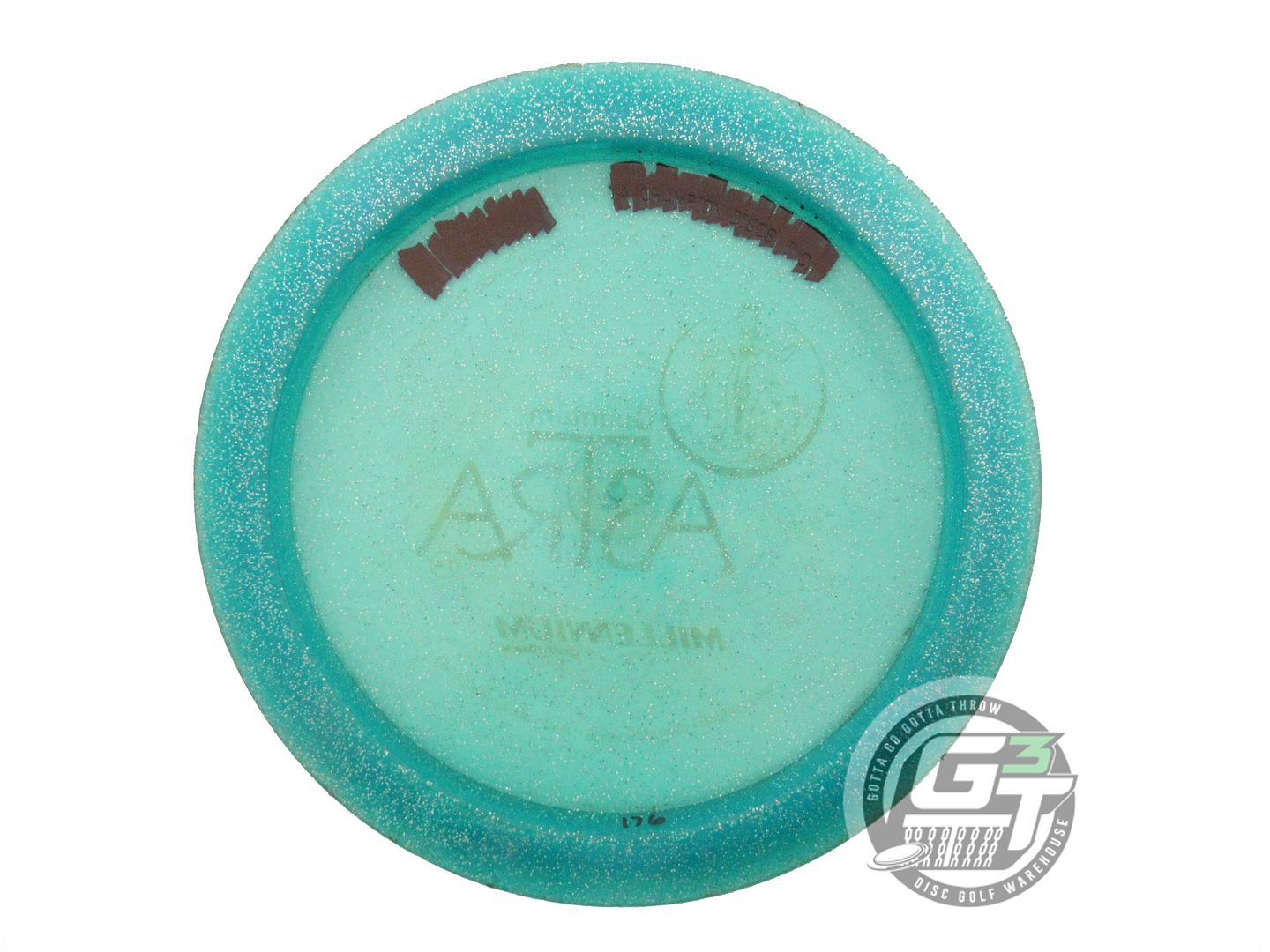USED Millennium Quantum Astra 176g Teal Wiped Stamp Distance Driver Golf Disc