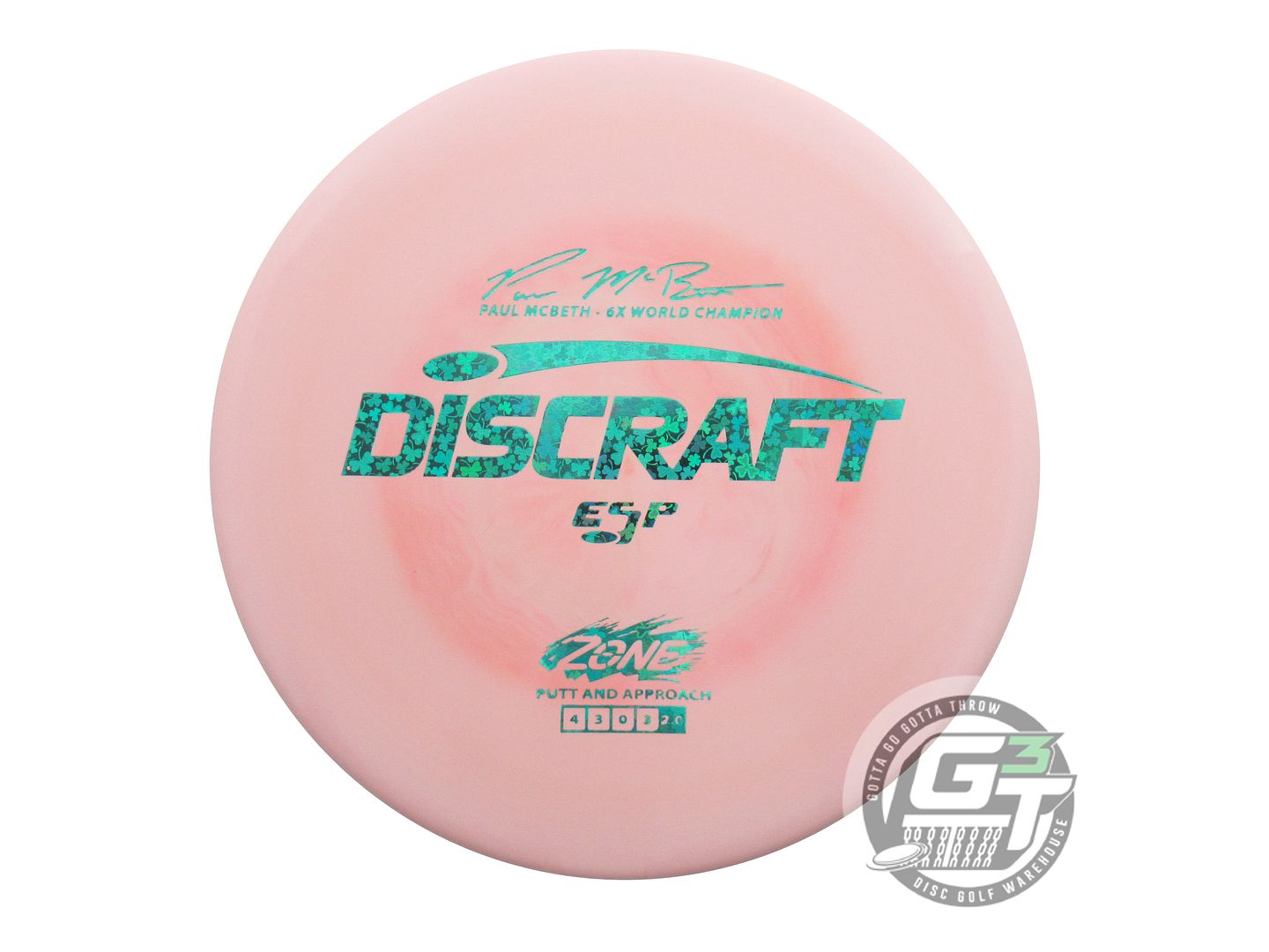 Discraft ESP Zone [Paul McBeth 6X] Putter Golf Disc (Individually Listed)