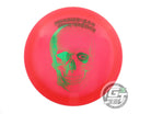 USED Latitude 64 HAPPY SKULL Opto-X Musket 169g Red Green Foil Driver Golf Disc