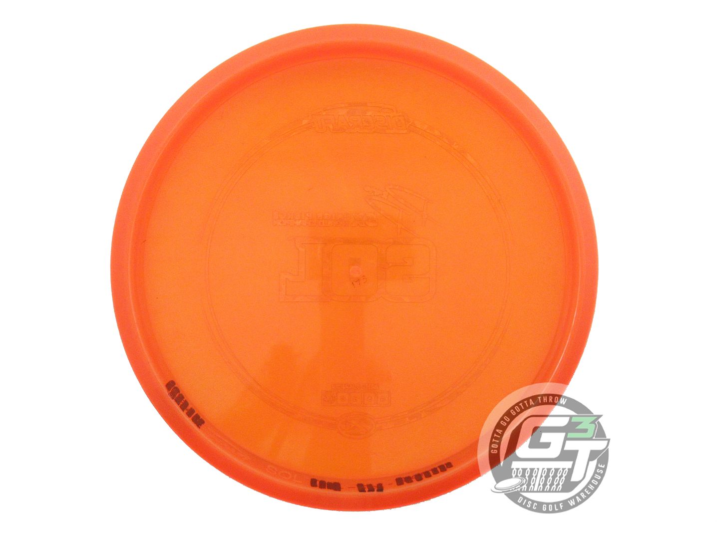 USED Discraft [PIERCE] Z Sol 173g Orange Rainbow Shatter Foil Midrange Golf Disc