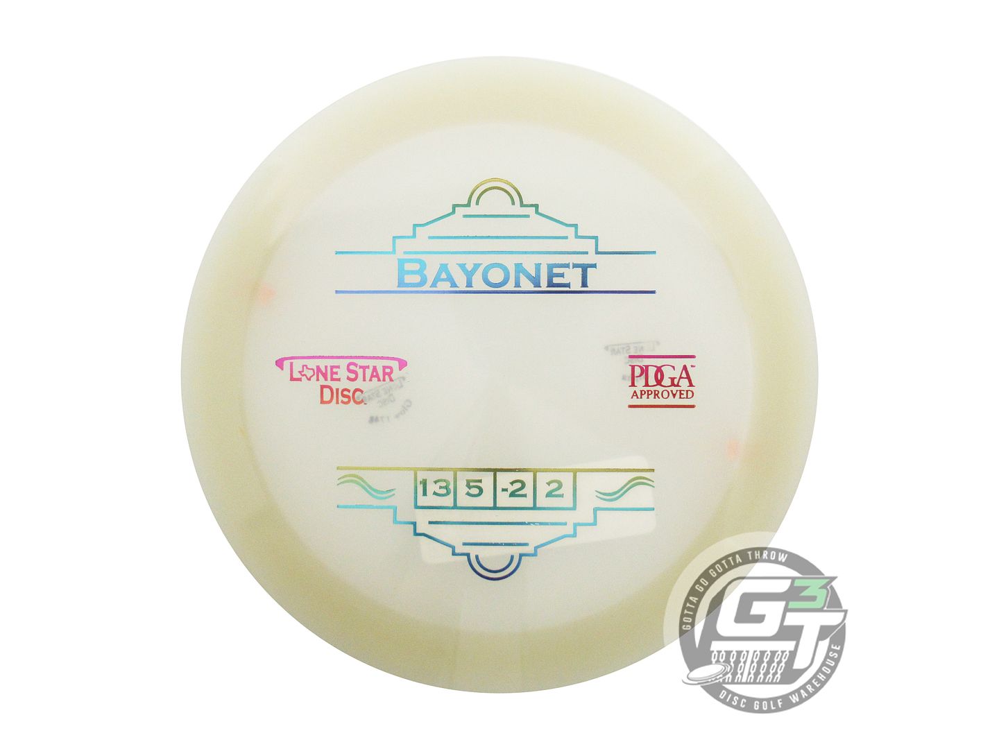 Lone Star Glow Alpha Bayonet Distance Driver Golf Disc (Individually Listed)
