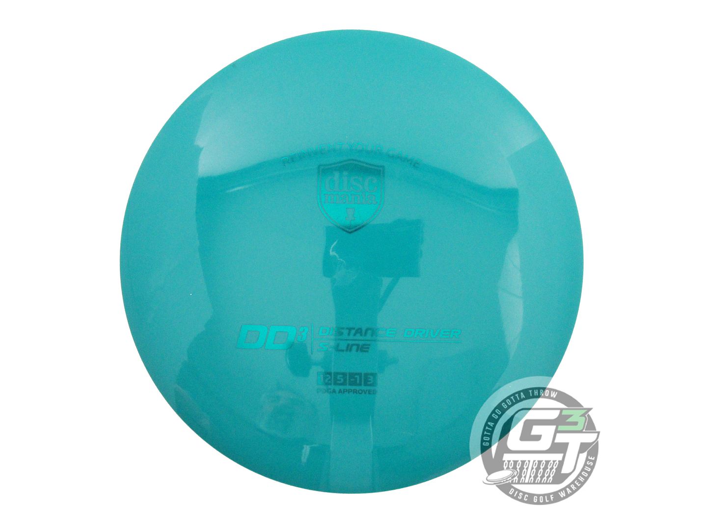 USED DiscMania X-OUT S-Line DD3 175g Green Teal Foil Distance Driver Golf Disc