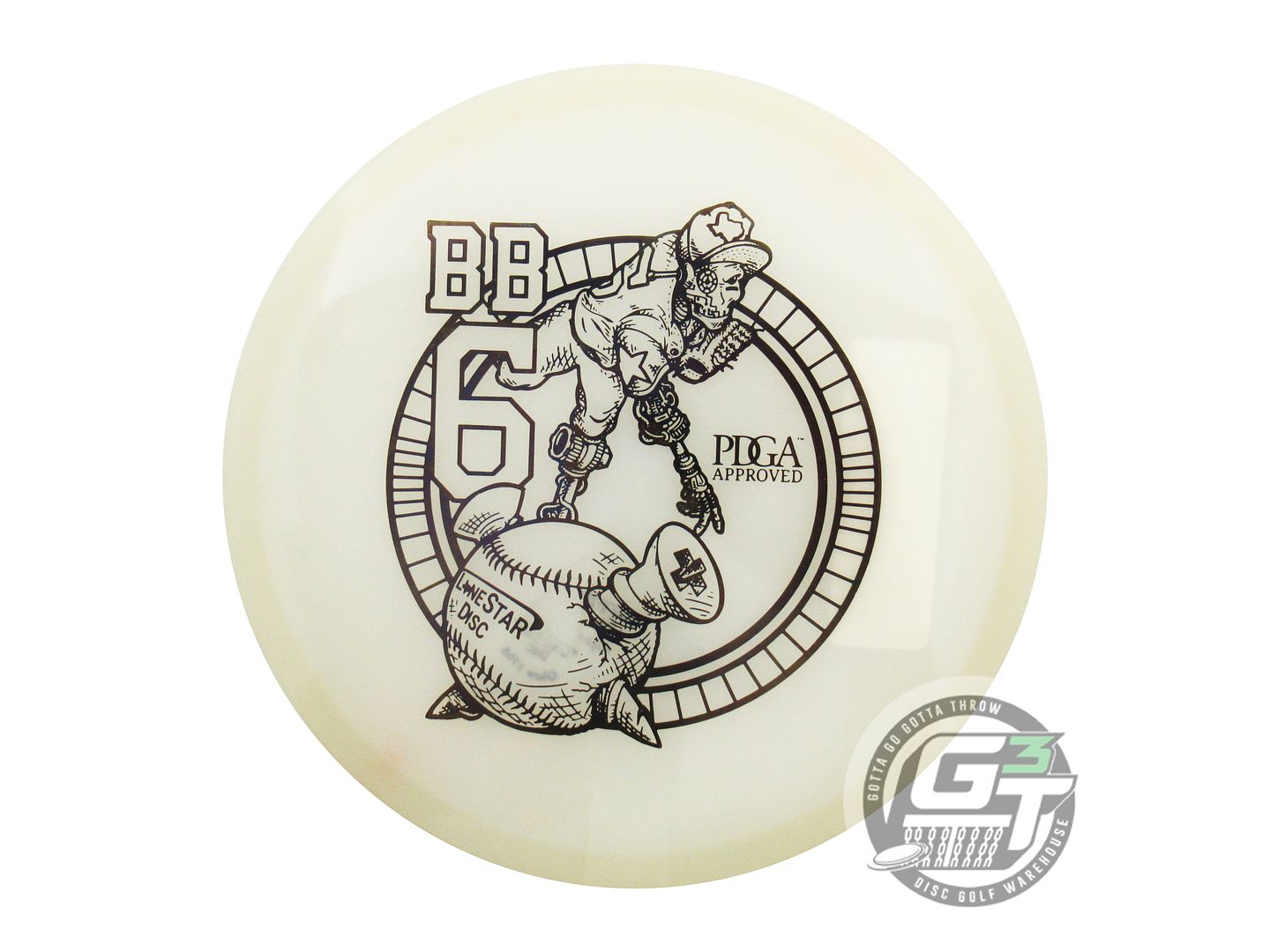 Lone Star Artist Series Glow Alpha BB6 Midrange Golf Disc (Individually Listed)