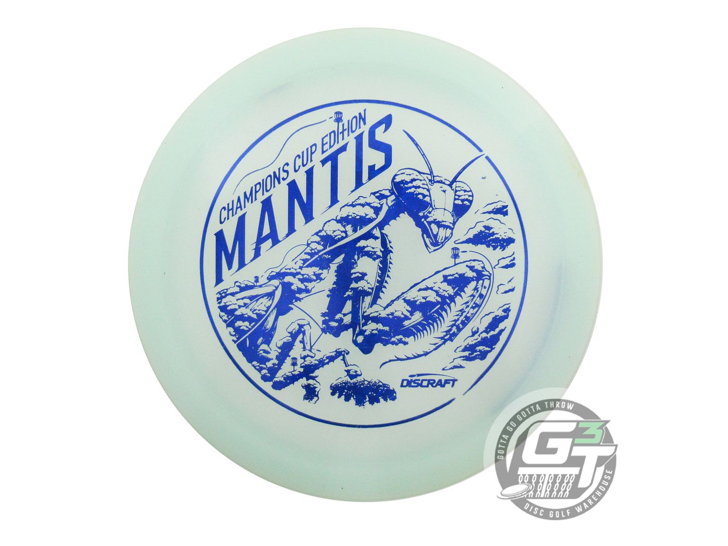 USED Discraft ColorShift Z Mantis 175g Mint Blue Foil Fairway Driver Golf Disc