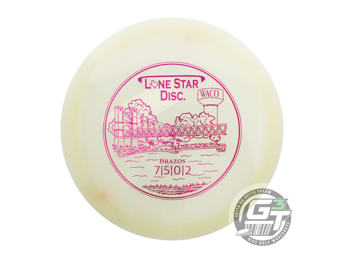 Lone Star Artist Series Glow Bravo Brazos Fairway Driver Golf Disc (Individually Listed)