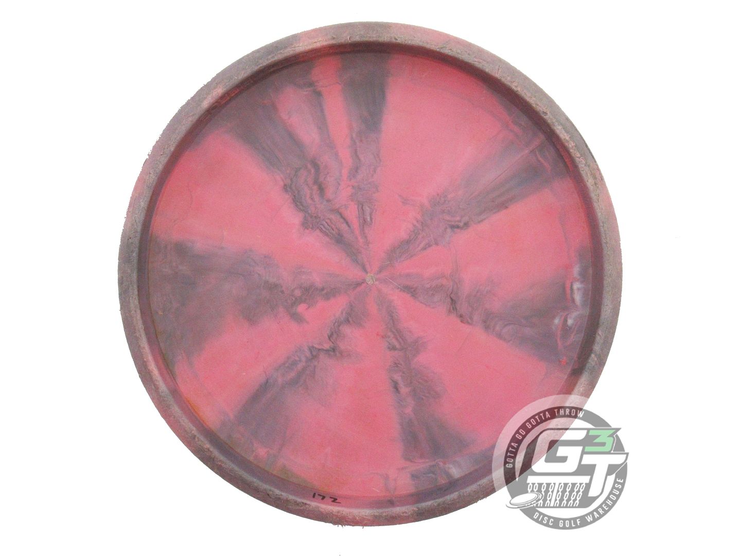 USED Discraft [PIERCE] Jawbreaker Fierce 172g Gray-Pink Putter Golf Disc