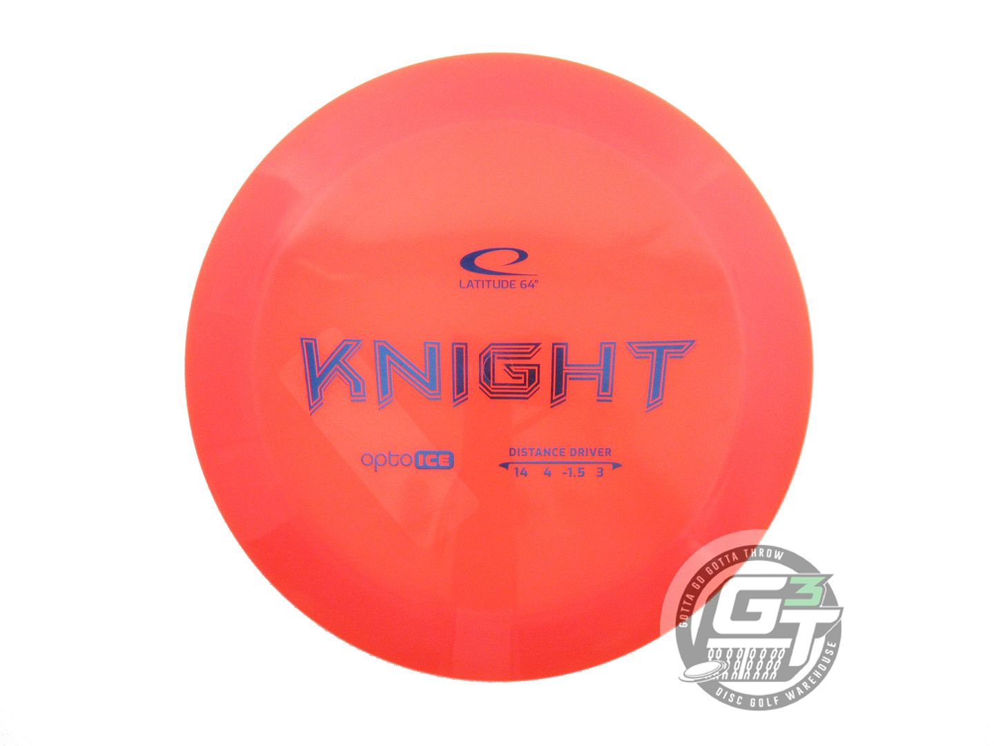 Latitude 64 Opto Ice Knight Distance Driver Golf Disc (Individually Listed)