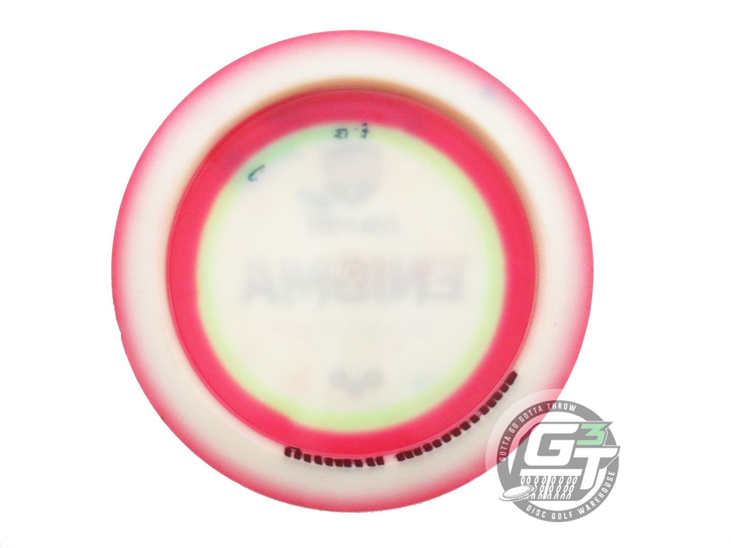 USED DiscMania Neo Enigma 175g White HOME DYED Distance Driver Golf Disc