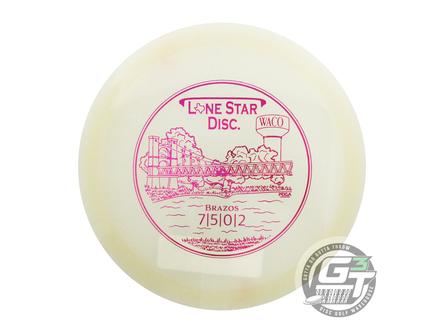 Lone Star Artist Series Glow Bravo Brazos Fairway Driver Golf Disc (Individually Listed)