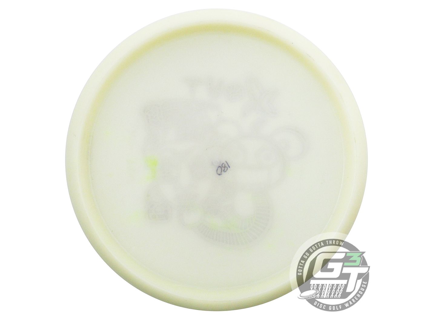USED Infinite X-OUT Glow C-Blend Anubis 180g White Broze Foil Midrange Golf Disc