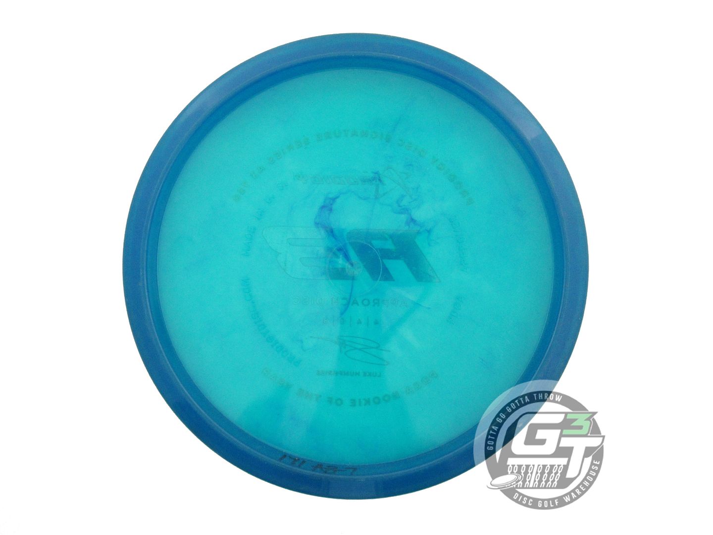 USED Prodigy Discs 750 A3 171g Blue Gold Foil Midrange Golf Disc