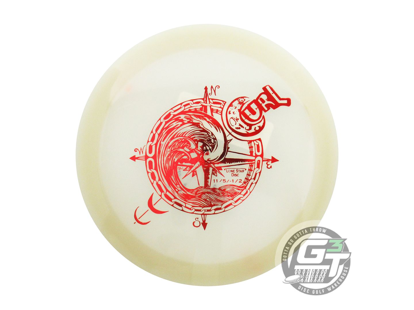 Lone Star Artist Series Glow Alpha Curl Distance Driver Golf Disc (Individually Listed)