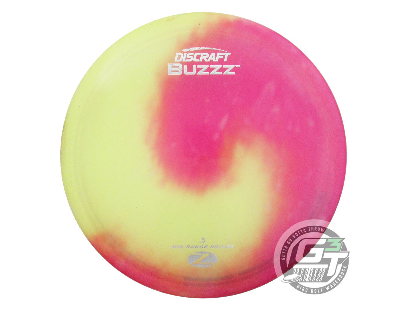 USED Discraft FlyDye Z Buzzz 178g Swirl Burst Midrange Golf Disc