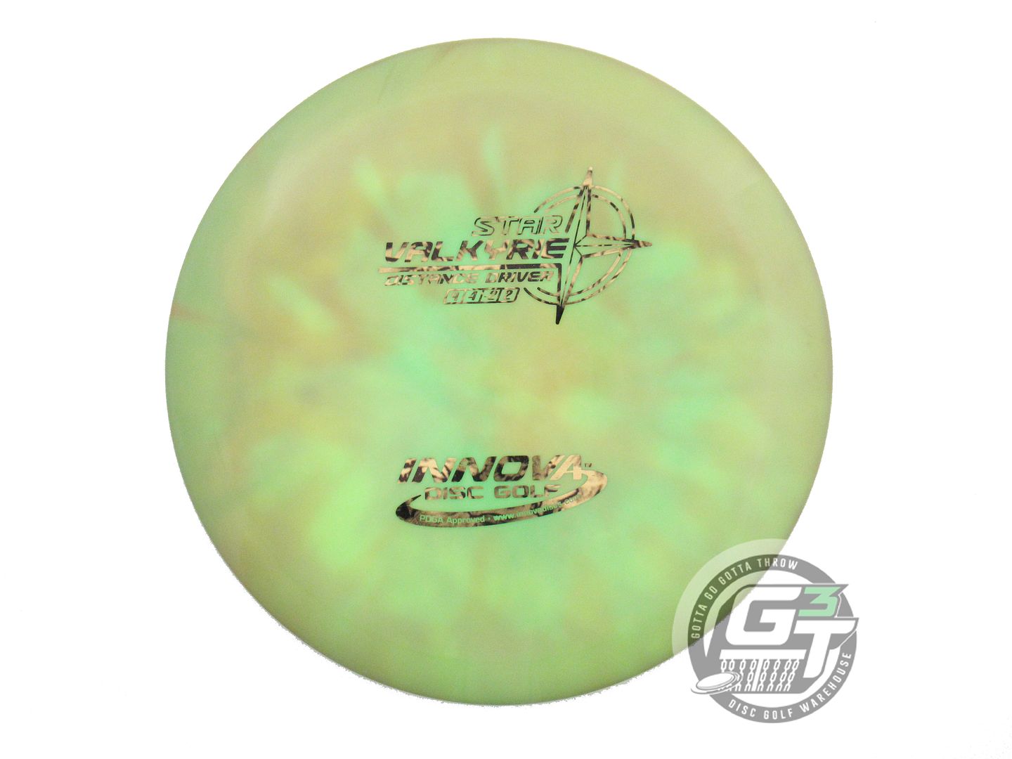 USED Innova Star Valkyrie 159g Lime HOME DYED Distance Driver Golf Disc