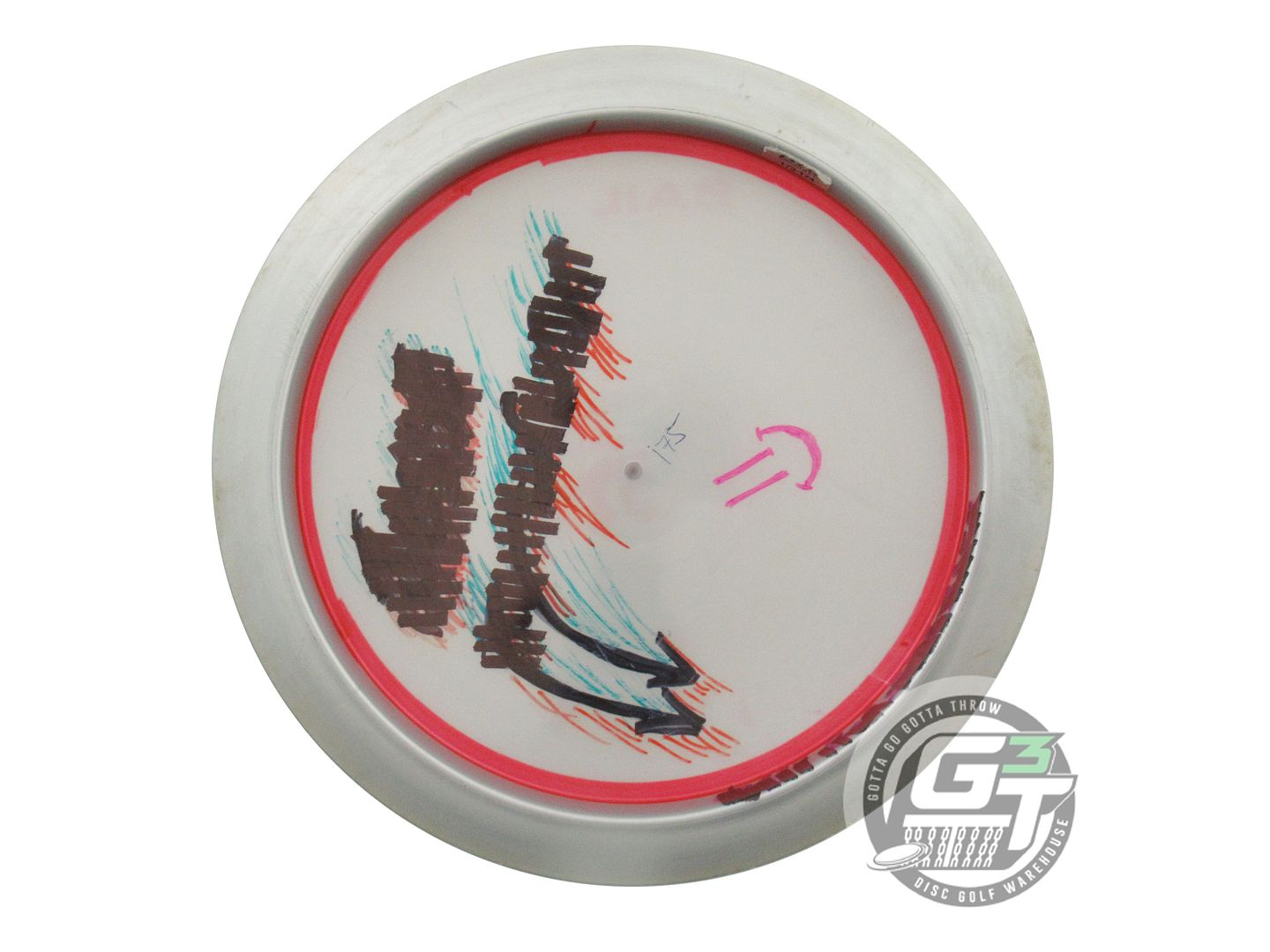 USED DGA ProLine Sail 175g Gray Silver Foil Distance Driver Golf Disc