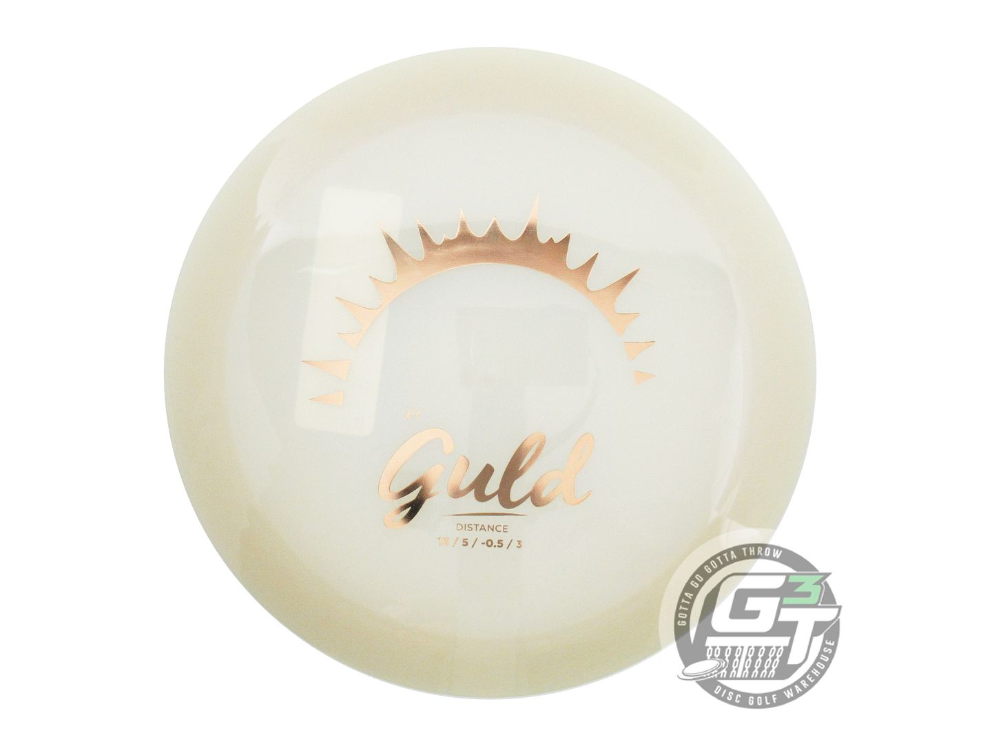 Kastaplast Glow K1 Guld Distance Driver Golf Disc (Individually Listed)