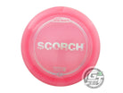 NOS Discraft Z Scorch 175g Pink Silver Glitter Foil Distance Driver Golf Disc