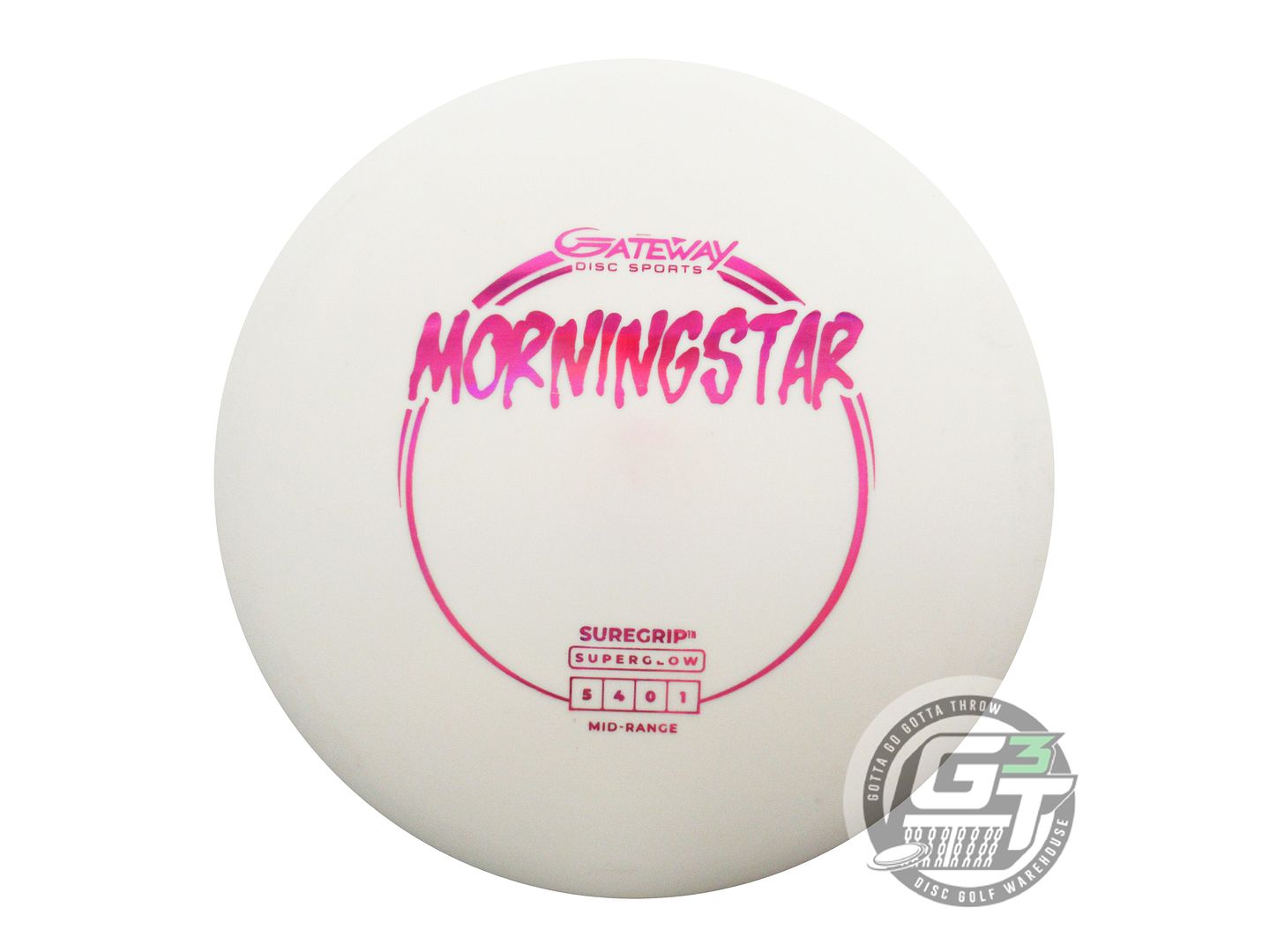 Gateway Super Glow Morningstar Midrange Golf Disc (Individually Listed)