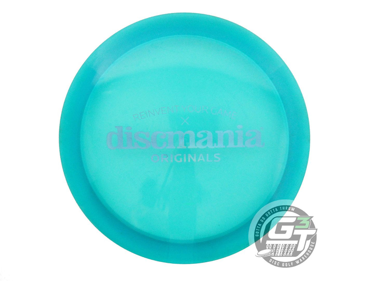 USED DiscMania BAR STAMP C-Line FD3 174g Teal Blue Holo Foil Fairway Driver Disc