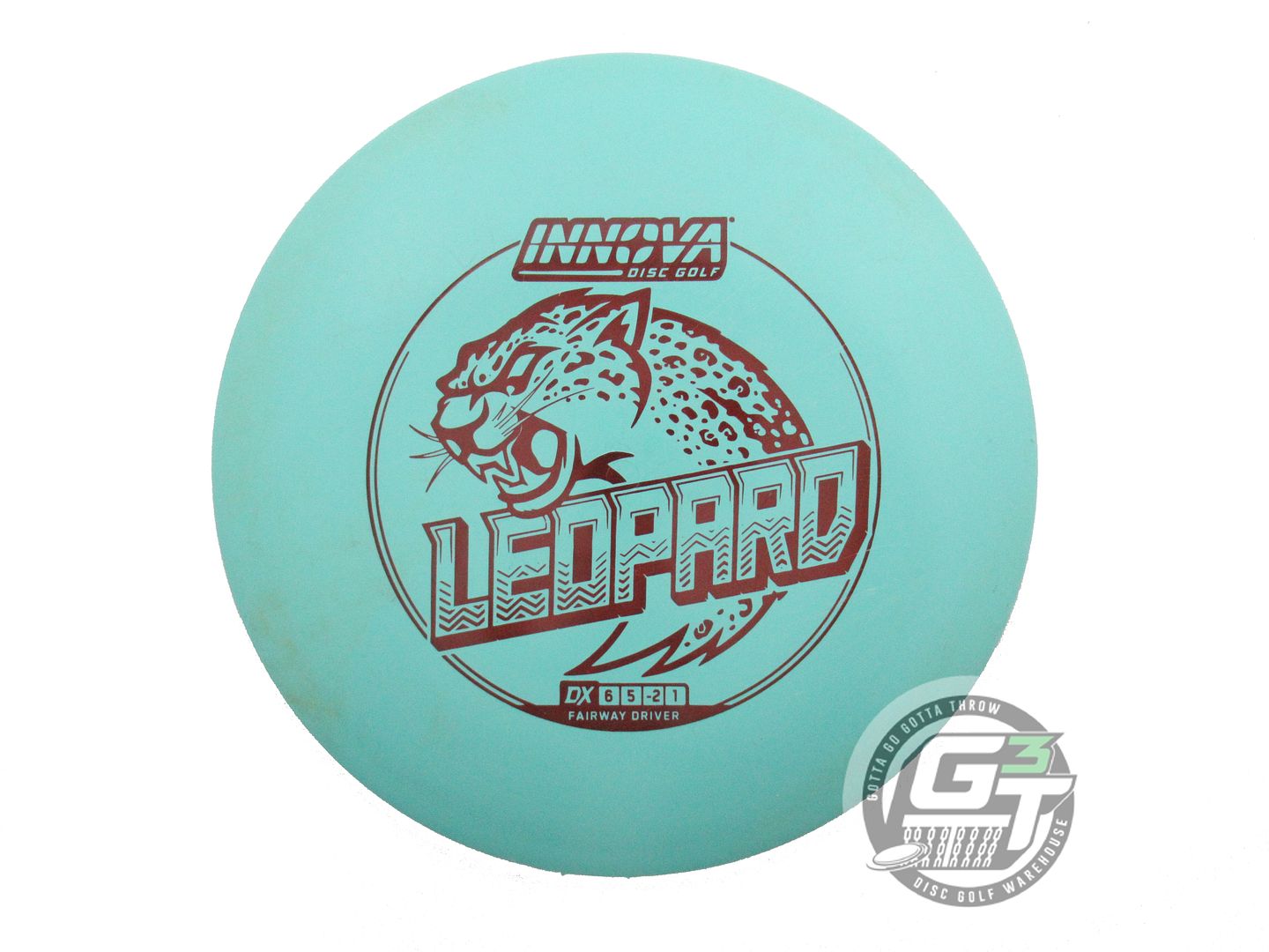 USED Innova DX Leopard 148g Seaofam Maroon Stamp Fairway Driver Golf Disc