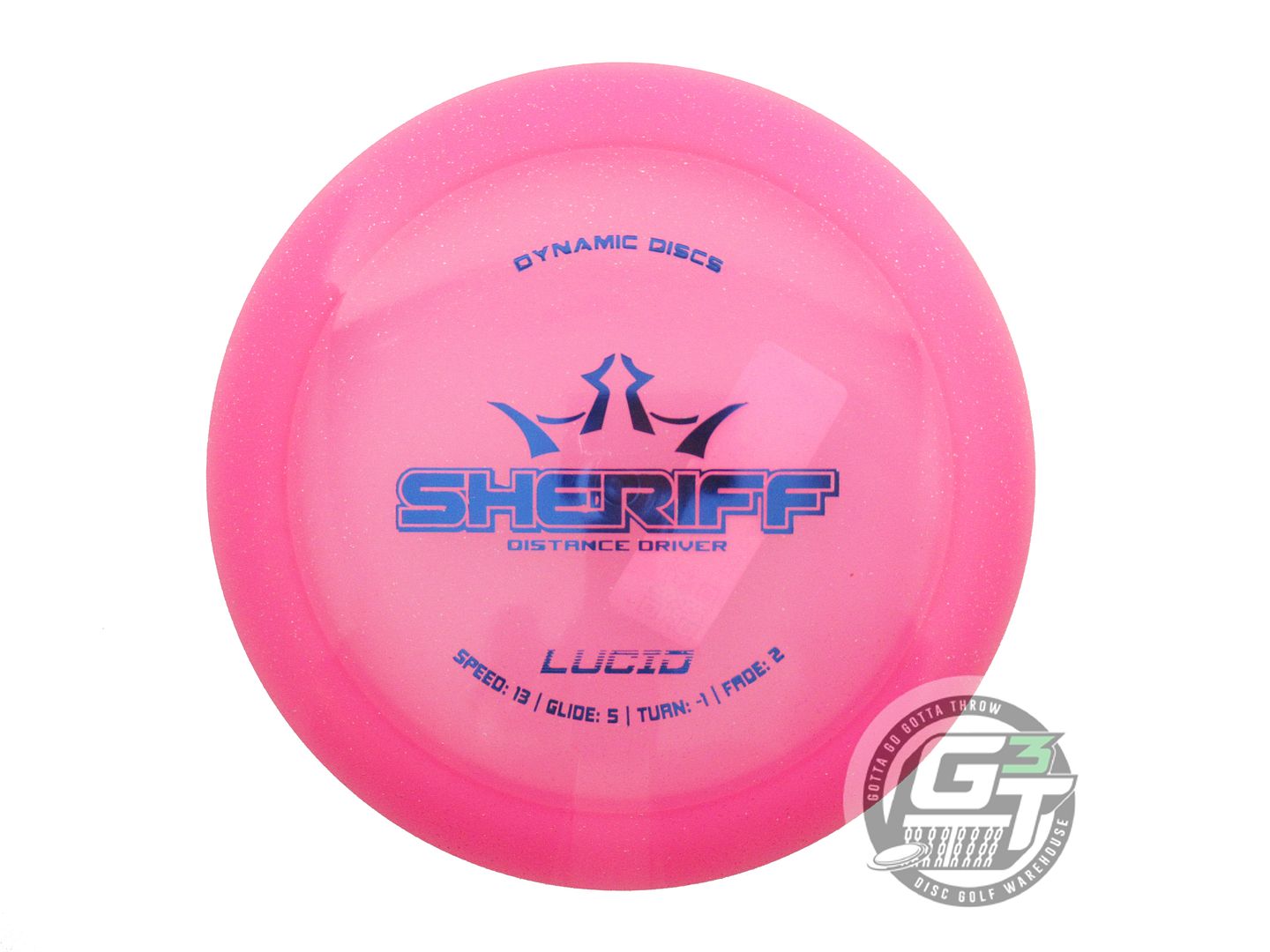 Dynamic Discs Lucid Sheriff Distance Driver Golf Disc (Individually Listed)