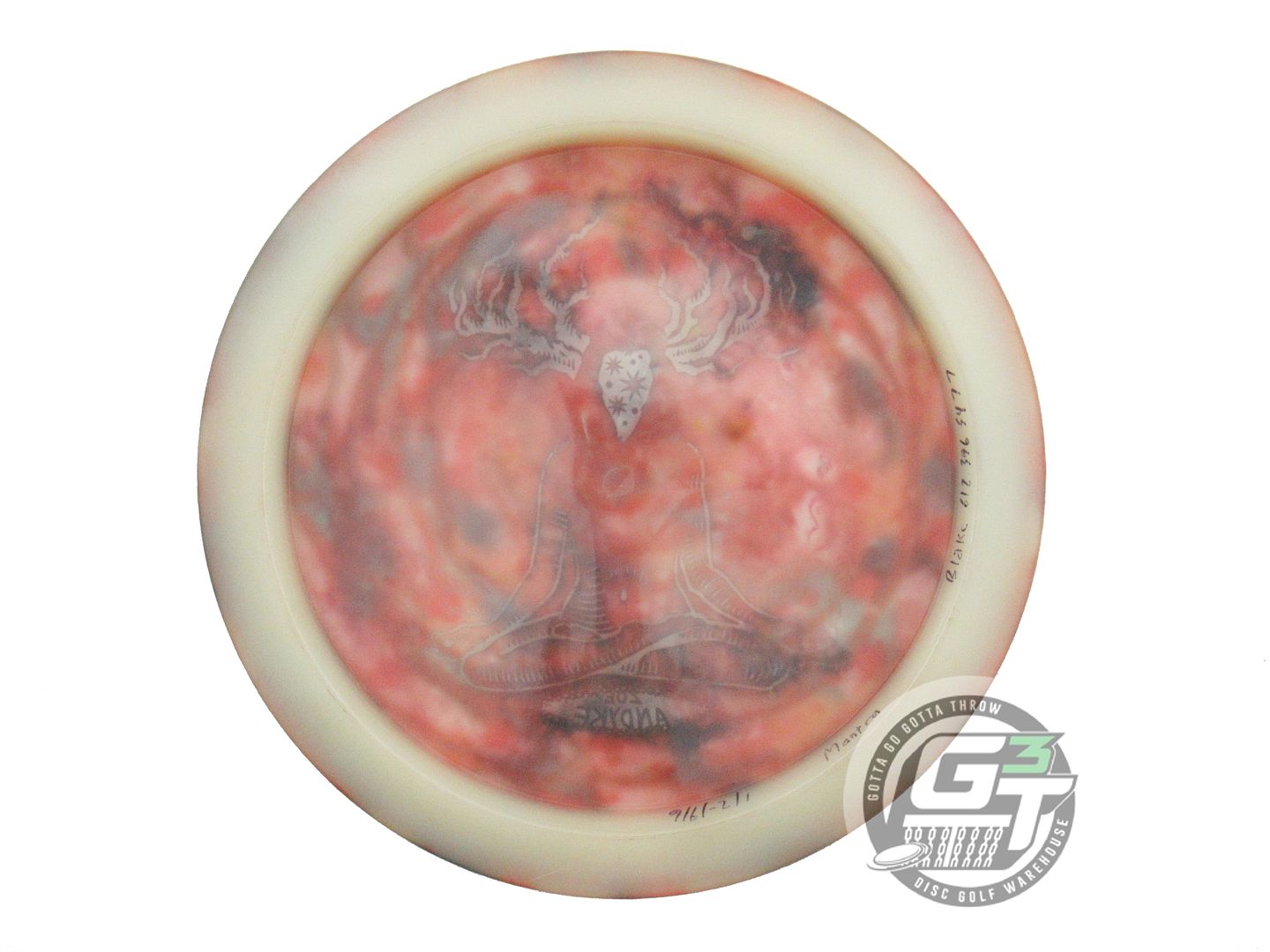 USED Thought Space [ANDYKE] Glow Mantra 170g HOME DYED Fairway Driver Golf Disc