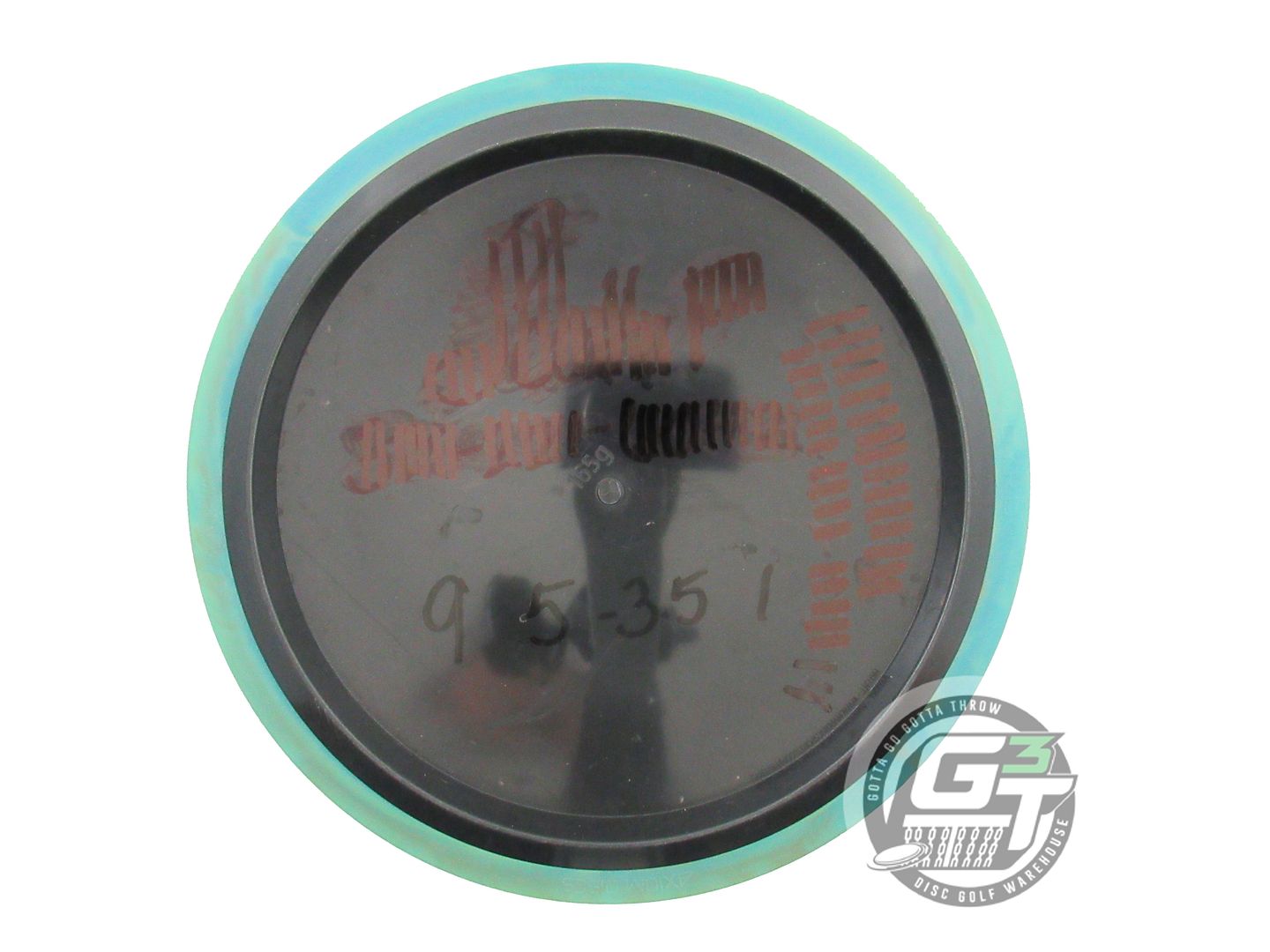 USED Axiom Discs R2 Neutron Virus 165g Black Green Rim Distance Driver Golf Disc