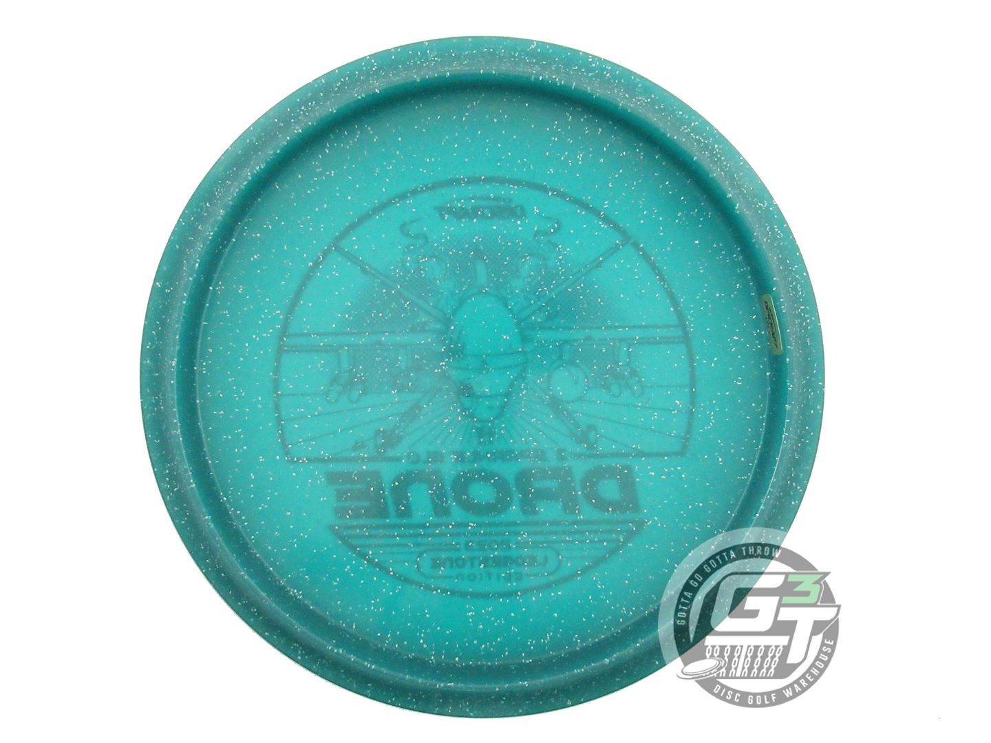 USED Discraft [LEDGESTONE] Z Sparkle Glo Drone 180g Green Midrange Golf Disc