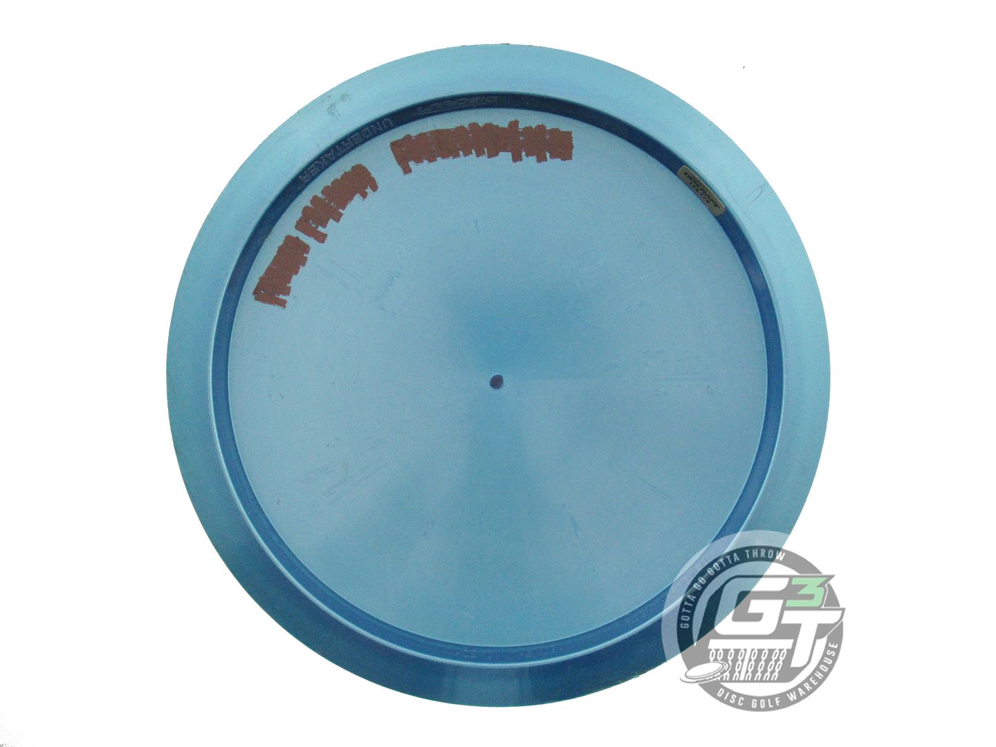 USED Discraft [McBETH] Titanium Undertaker 174g Blue Flag Foil Driver Disc