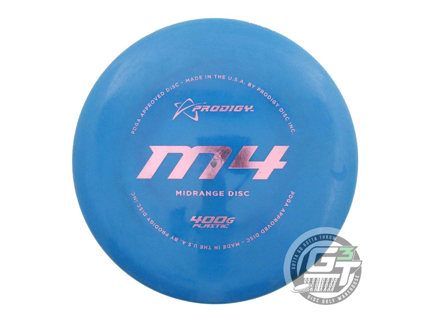 USED Prodigy Discs 400G M4 180g Blue Pink Foil Midrange Golf Disc