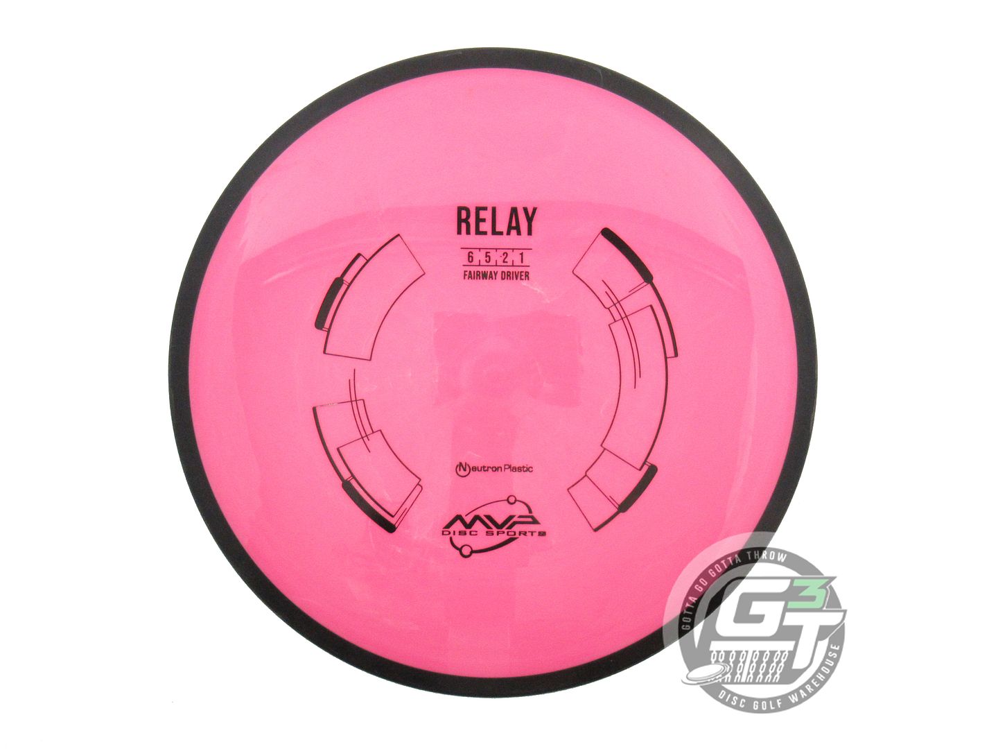 USED MVP Disc Sports Neutron Relay 173g Pink Fairway Driver Golf Disc