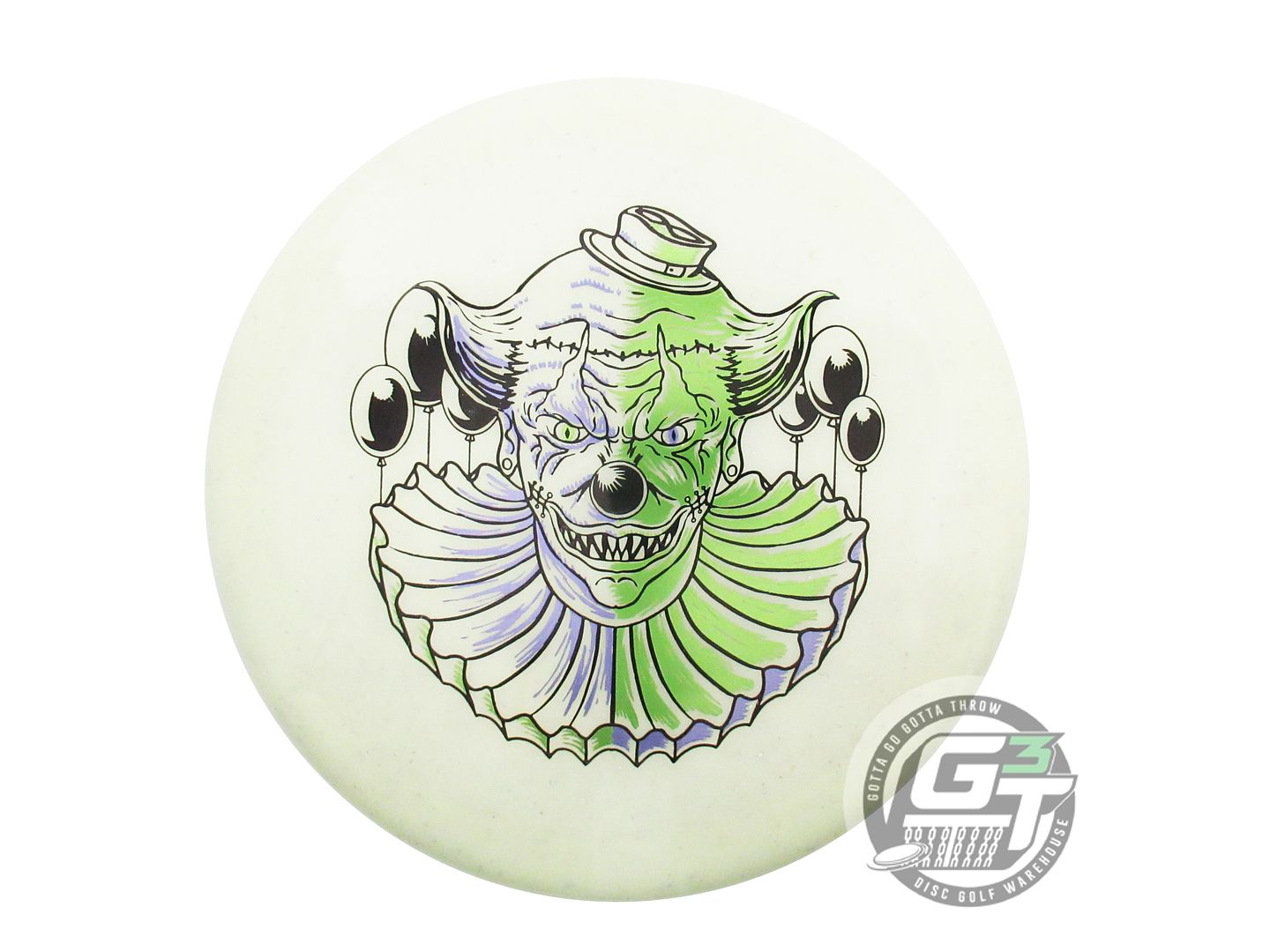 USED Infinite MF Glow C-Blend Roman 174g Lime & Lilac Foil Driver Golf Disc