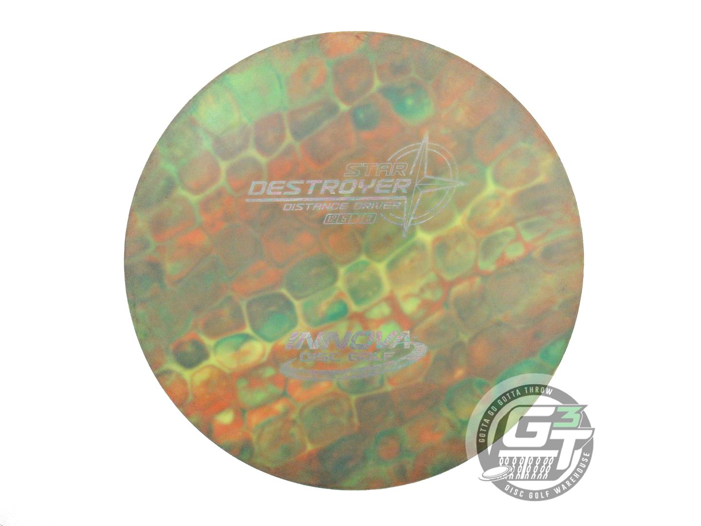 USED Innova Star Destroyer 172g Yellow HOME DYED Distance Driver Golf Disc