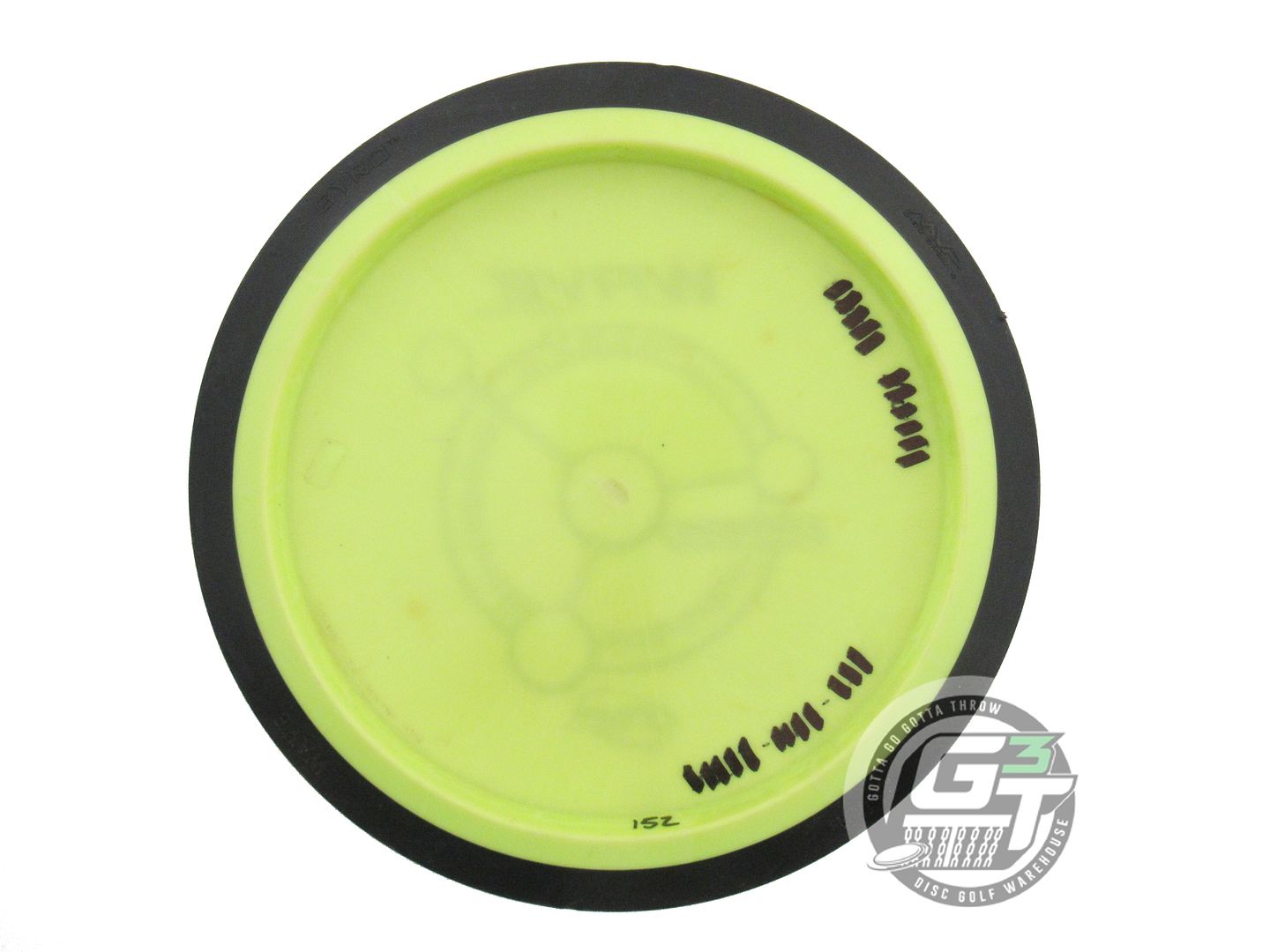 USED MVP Disc Sports Fission Wave 152g Lime Distance Driver Golf Disc