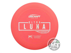 Discraft Limited Edition First Run Paul McBeth Signature Putter Line Soft UltraLuna Putter Golf Disc (Individually Listed)