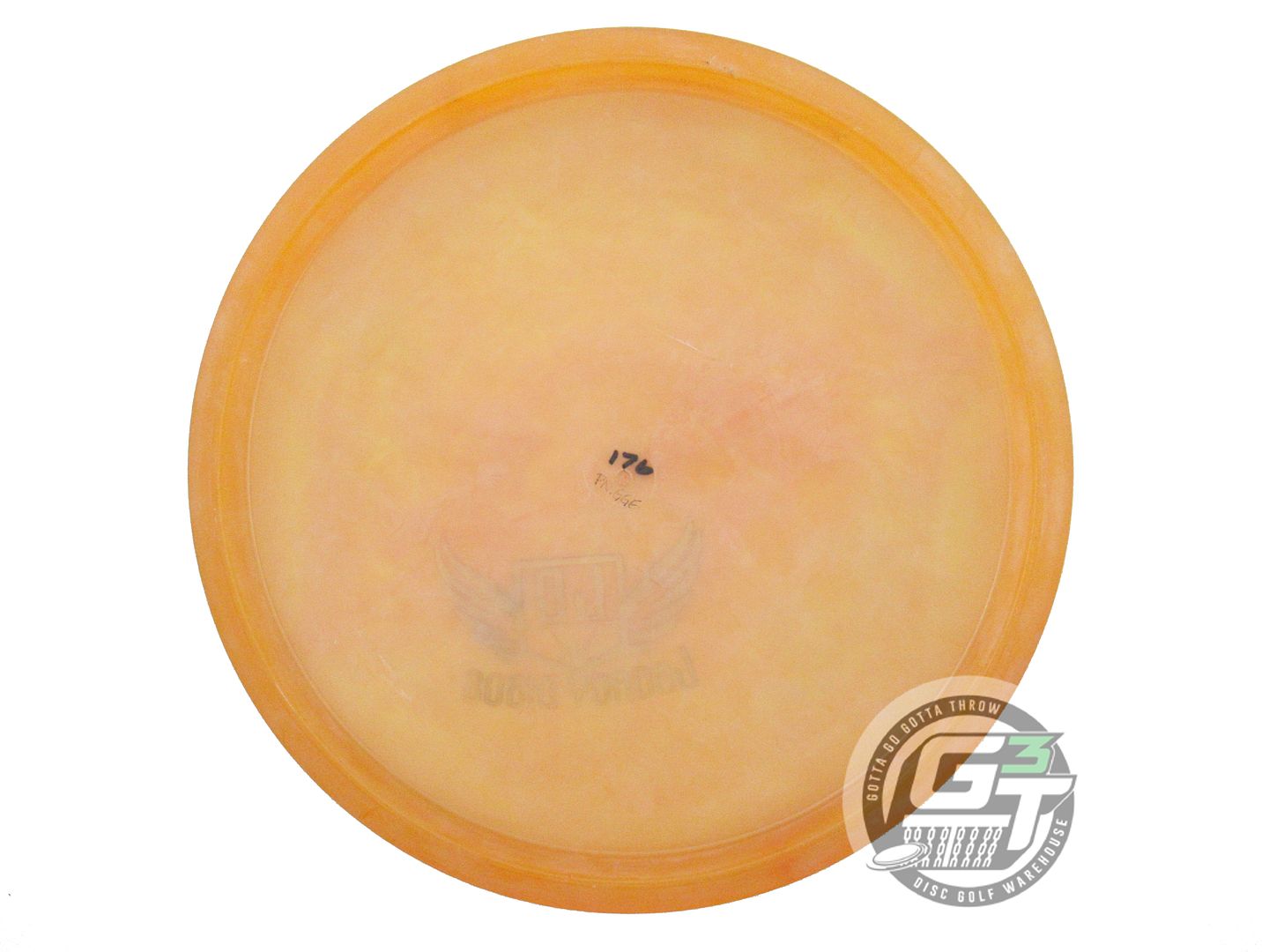 USED Legacy Discs Pinnacle Gauge 176g Orange CHALKY Midrange Golf Disc