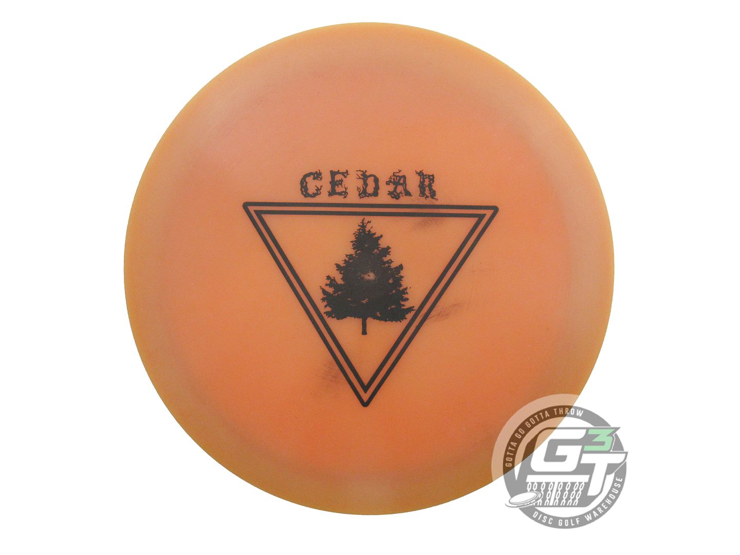 USED Above Ground Level Alpine Cedar 176g Burnt Orange Distance Driver Golf Disc