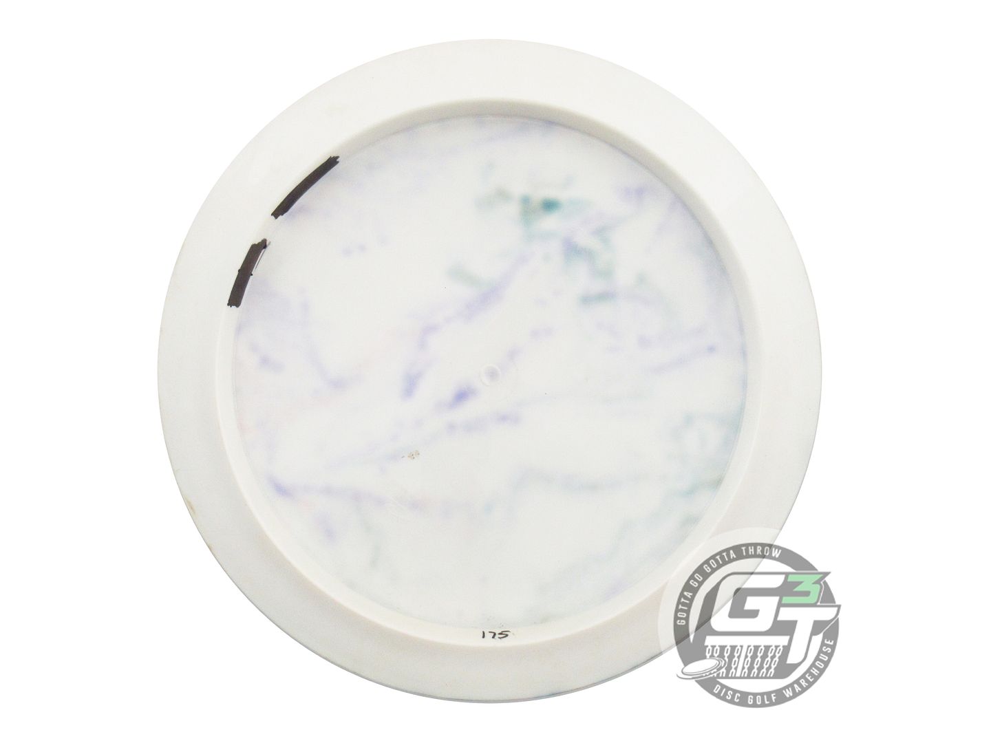 USED Latitude 64 Royal Grand Grace 175g White HOME DYED WARPED Driver Golf Disc