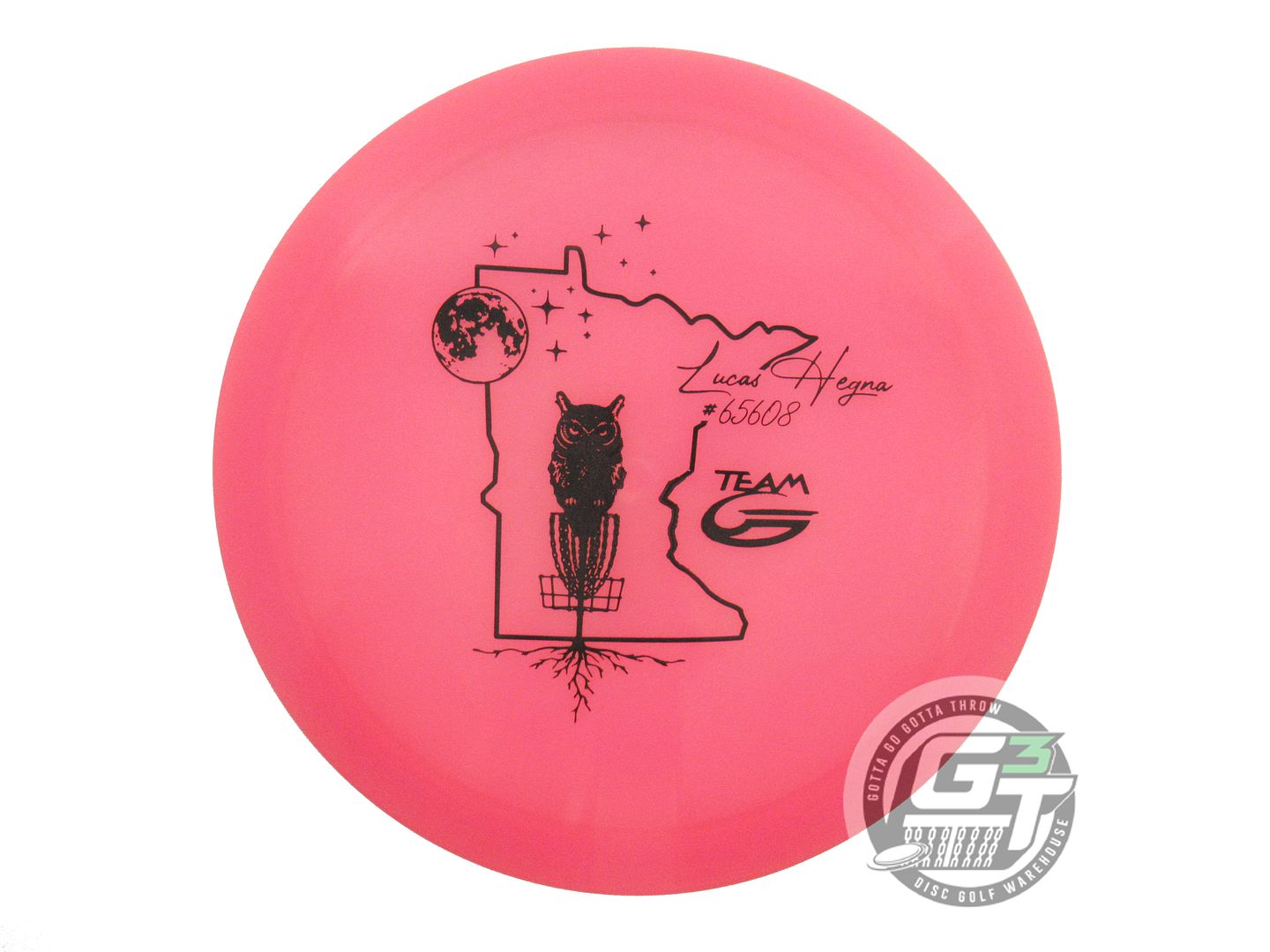 NOS Gateway Hyper-Diamond Blade 174g Pink Black Stamp Fairway Driver Golf Disc