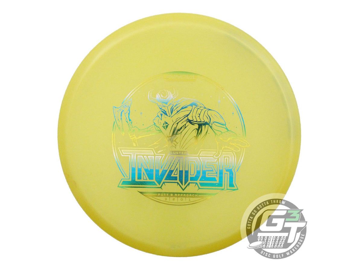 USED Innova Luster Champion Invader 175g Yellow Sunrise Foil Putter Go ...