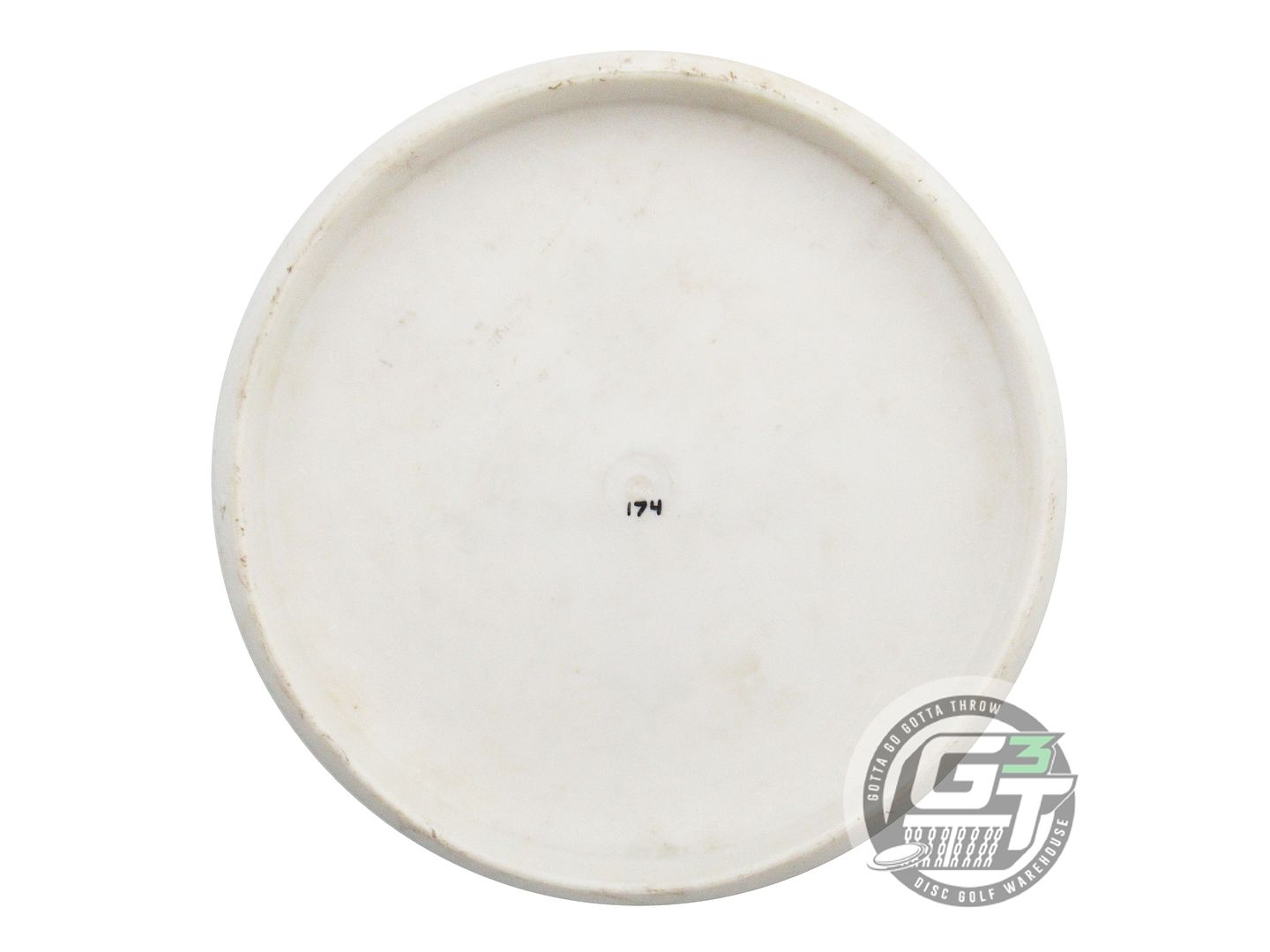 USED DiscMania EXO Soft Logic 174g White Black Stamp Putter Golf Disc