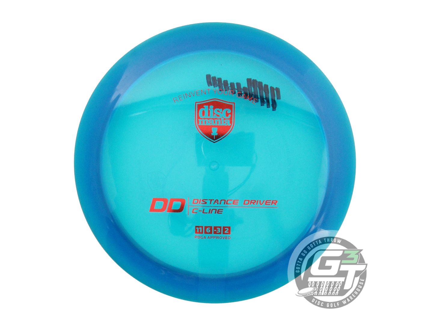 USED DiscMania C-Line DD 174g Blue Red Foil Distance Driver Golf Disc