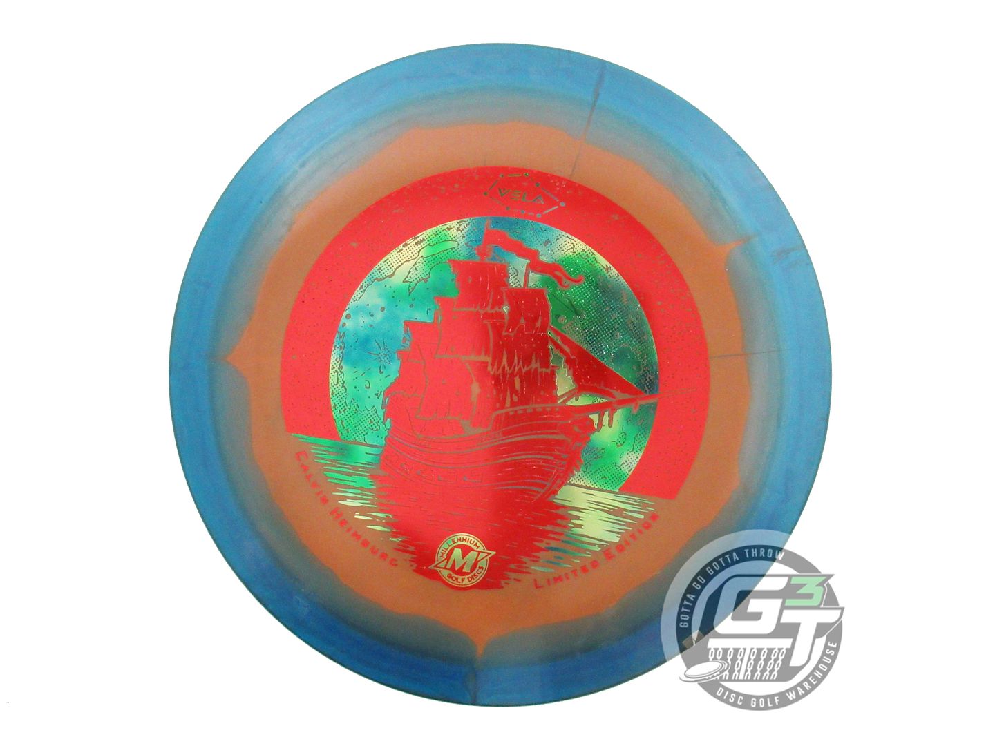 USED Millennium [HEIMBURG] Helio Sirius Vela 173g Blue-Orange Driver Disc