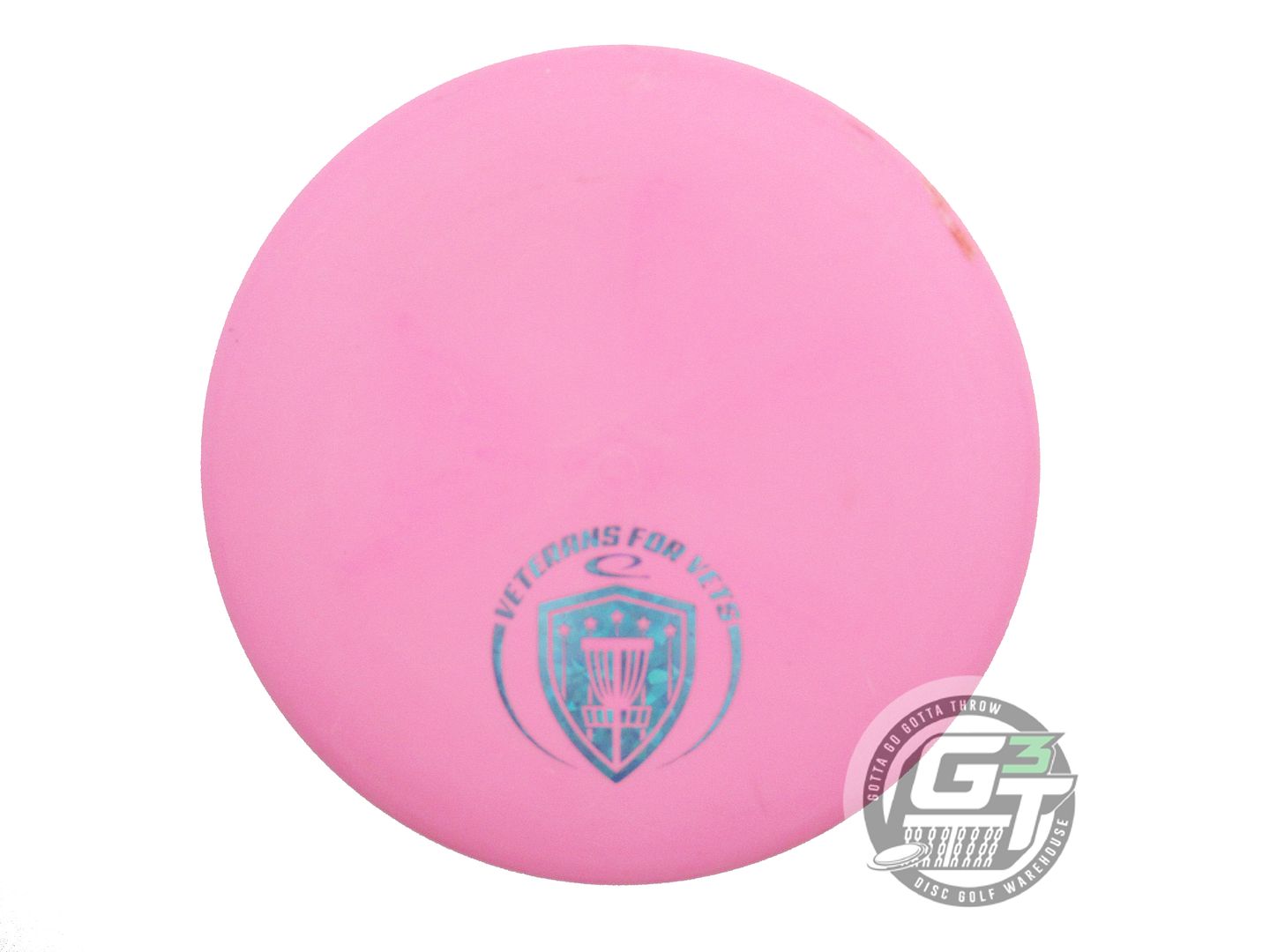 USED Latitude 64 Zero Hard Mercy 176g Pink Teal Shatter Putter Golf Disc