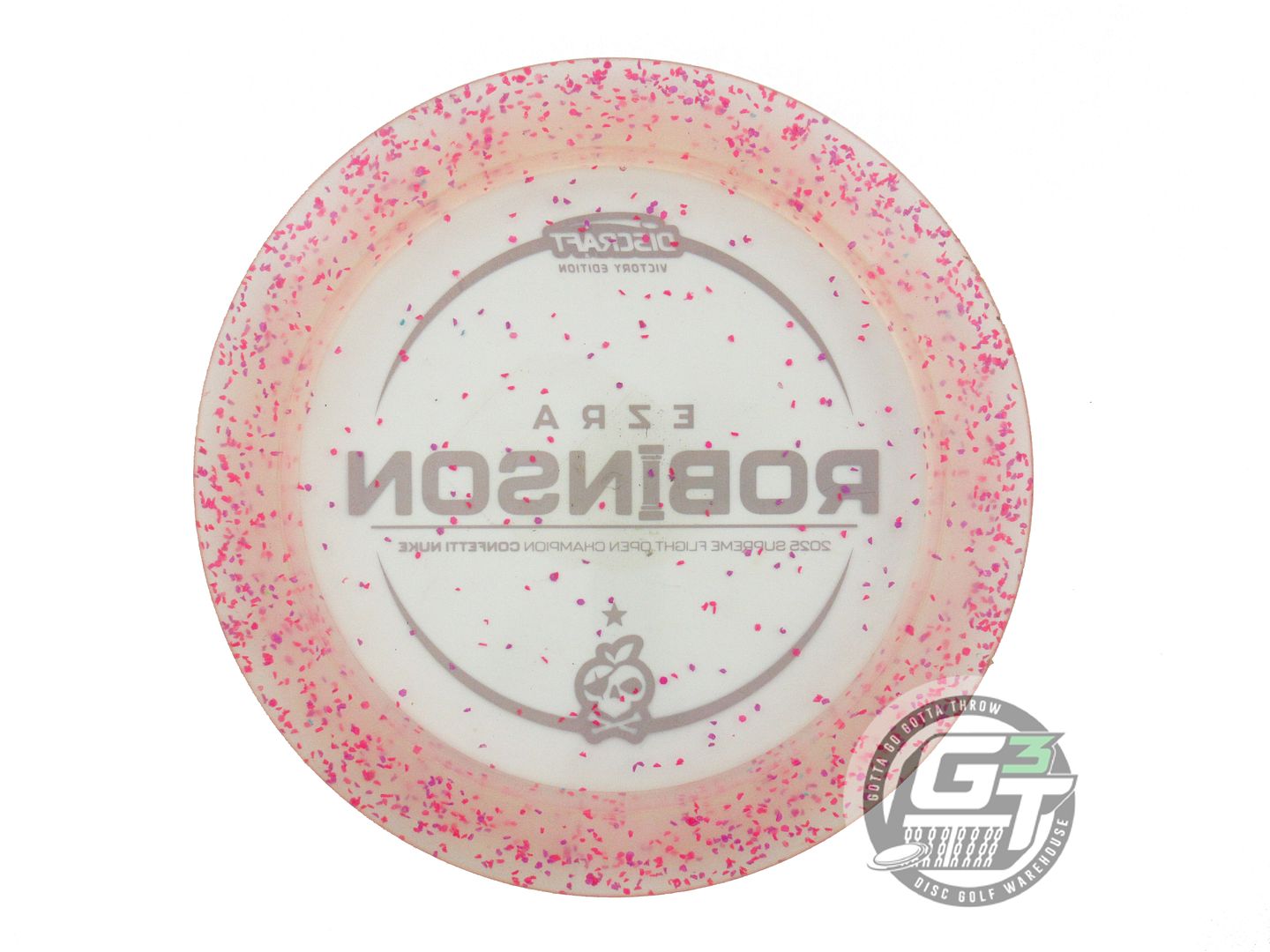 USED Discraft [ROBINSON] Confetti Z Nuke 176g Purple Foil Distance Driver Disc