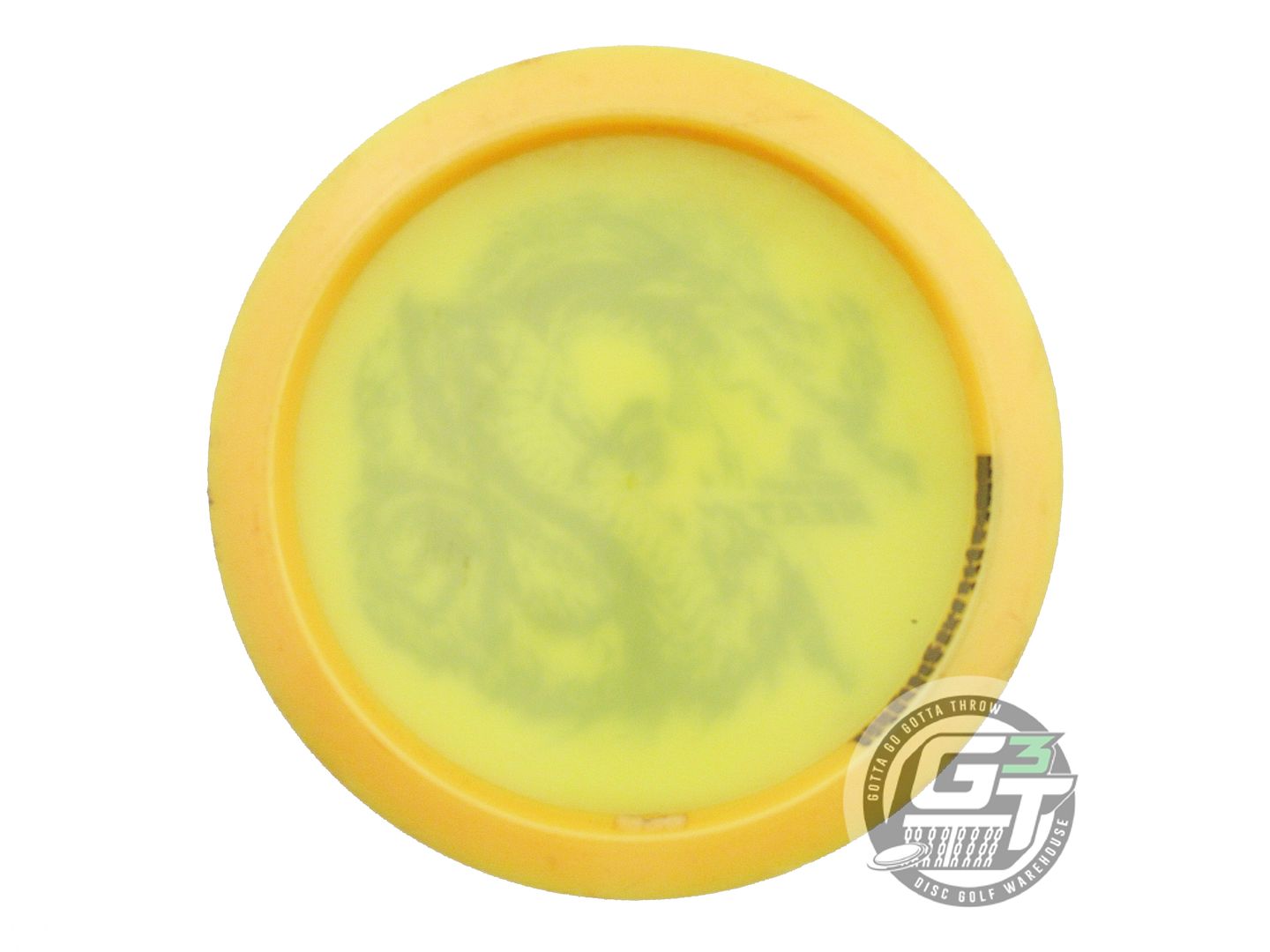 USED Discraft Big Z Heat 170g Yellow Black Stamp Distance Driver Golf Disc