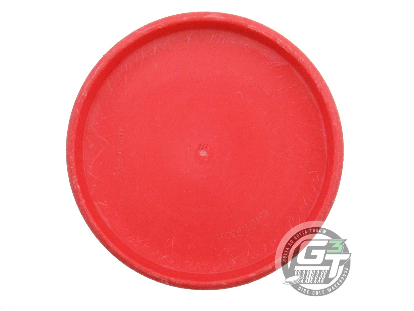 USED Kastaplast K3 Hard Reko 172g Red Gold Foil Putter Golf Disc