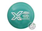 USED Discraft X Nuke 169g Green Silver Holo Foil Distance Driver Golf Disc