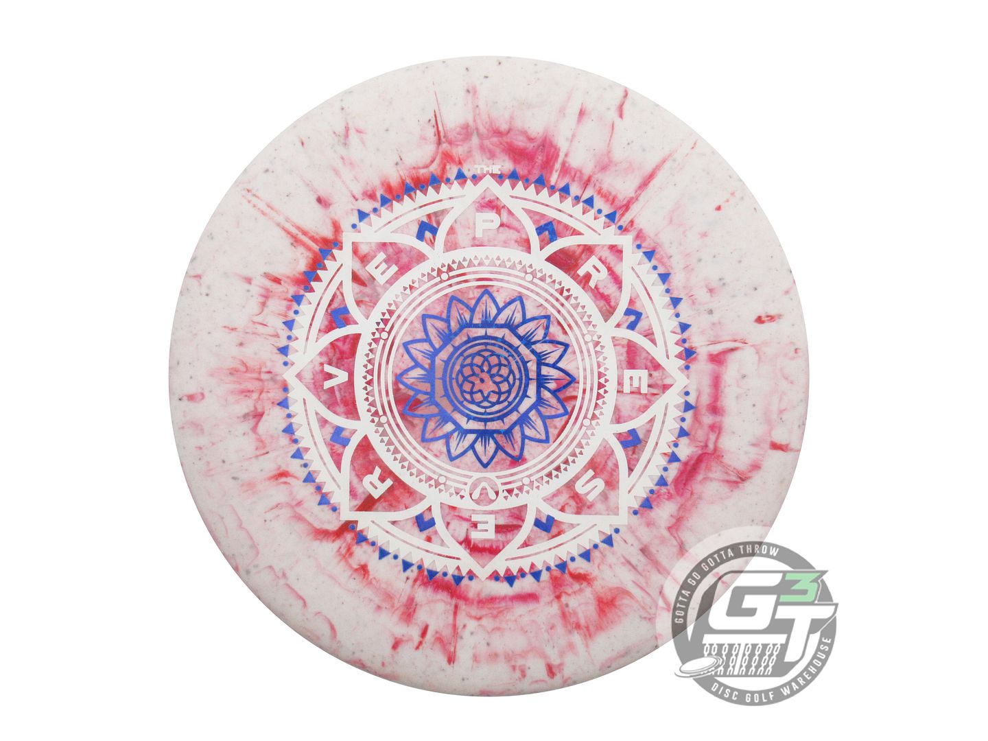 USED Prodigy Discs [PRESERVE] 300 Fractal PA3 172g White-Pink-Red Putter Disc